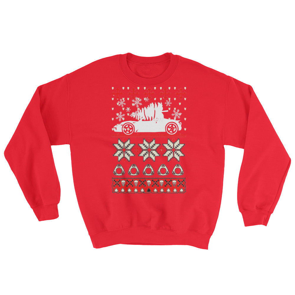 Pull "Merry Porschemas" – Le Pull De Noël Moche Mais Trop Stylé Pour Les Fans De Porsche !